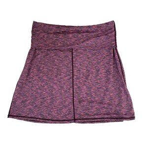 prAna Women's Leanne Skirt Size S Fold Down Mini Skirt Pull On Stretchy